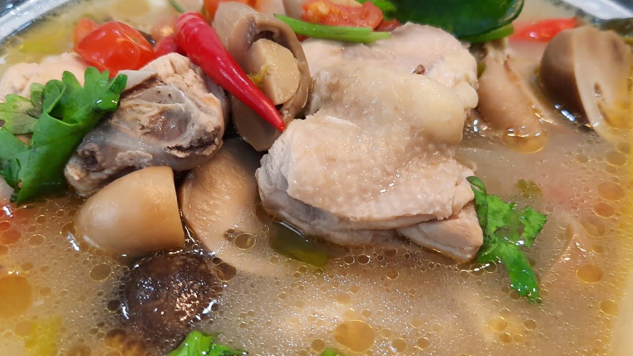 THAI Chicken soup ( flavourful/fragrant/easy) | Sup ayam Thai