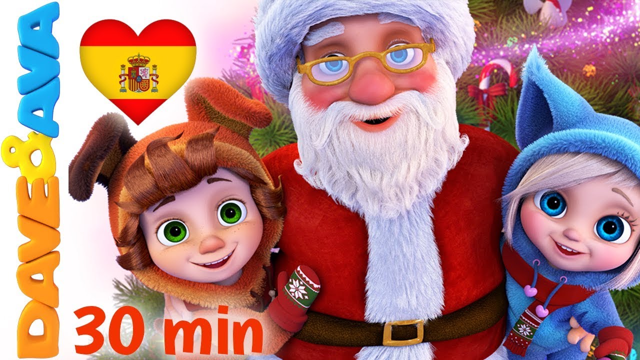 🎅 Santa | Colección de Villancicos y Canciones de Navidad de Dave y Ava🎉