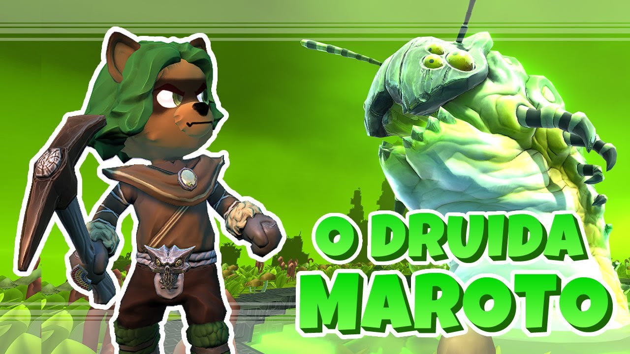 Matei o Verme Venenoso na Picareta! O Druida Maroto 05