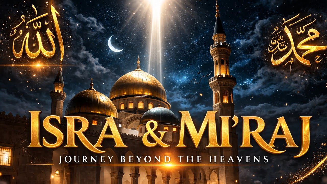 The Night of Isra and Mi'raj 🌙 Journey Beyond the Heavens
