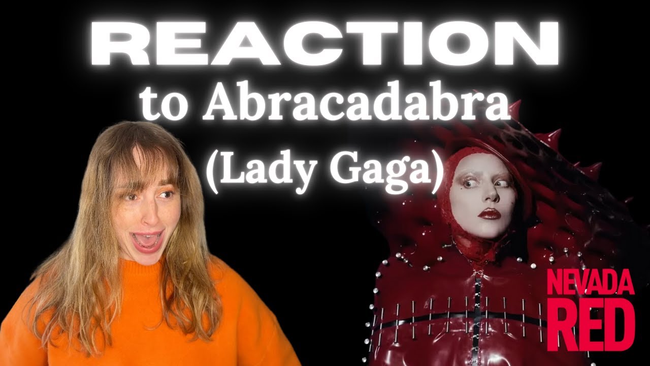 abracadabra by Lady Gaga * SONG AND VIDEO reaction (Nevada Red) *
