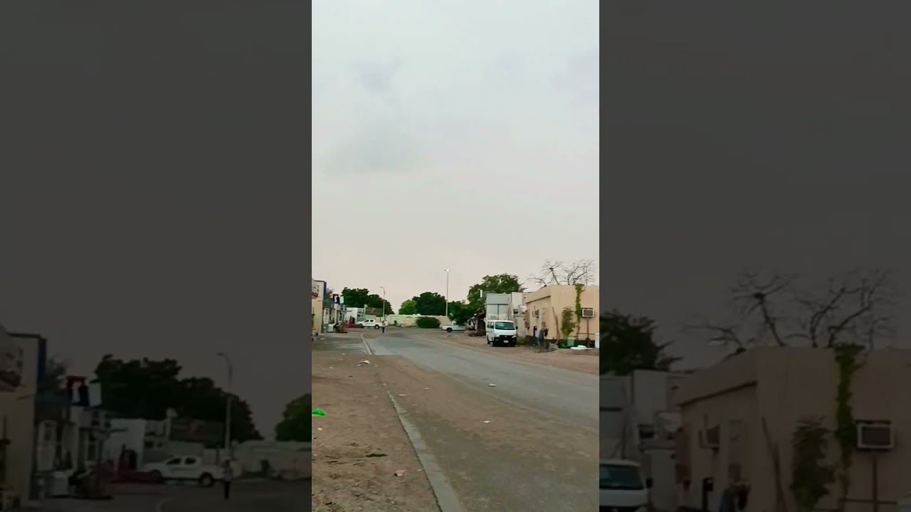 First rain of winter in United Arab Emirates