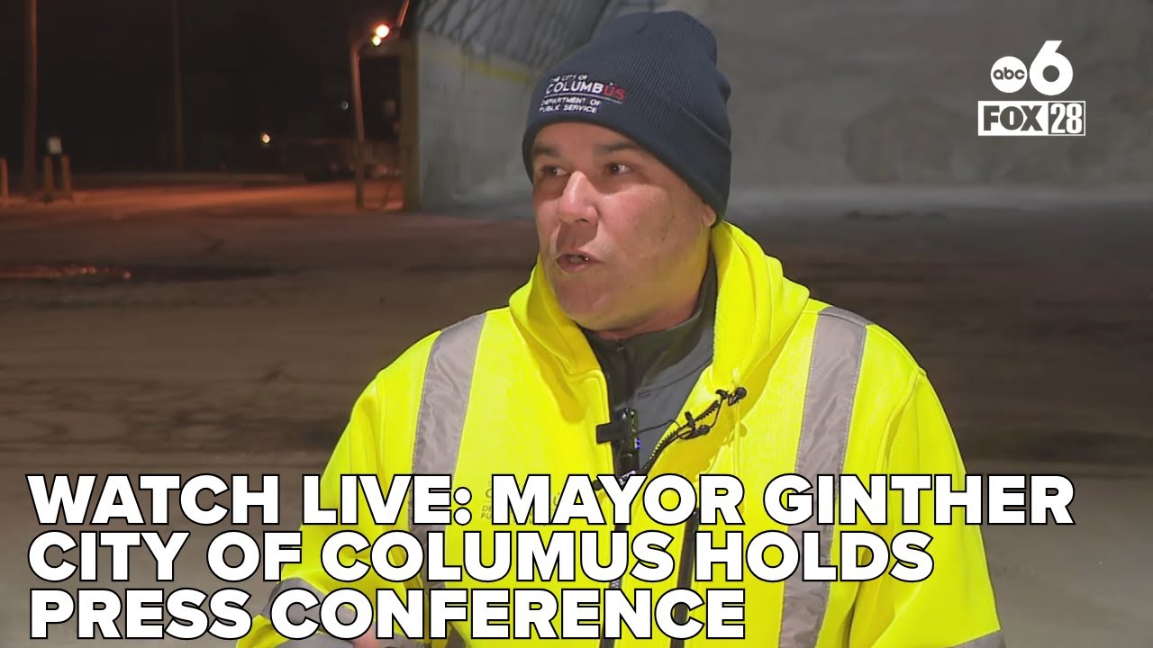 Mayor Ginther holds Press Conference