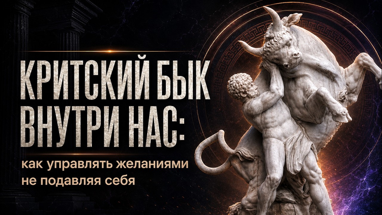 Критский бык внутри нас: как управлять желаниями, не подавляя себя