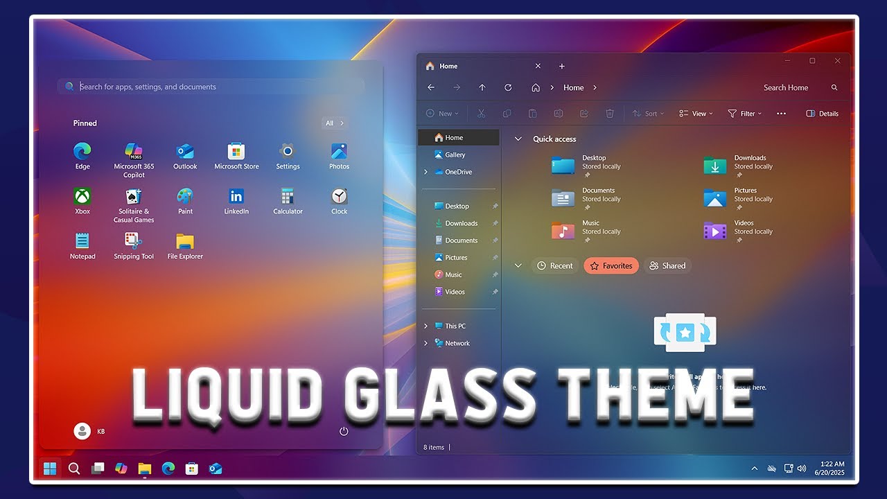 Liquid Glass on Windows 11?