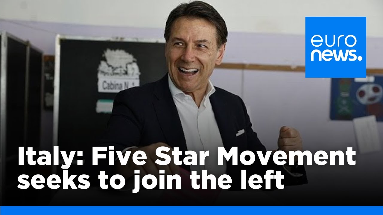 Italy's Five Star Movement seeks to join The Left in the European Parliament | euronews 🇬🇧