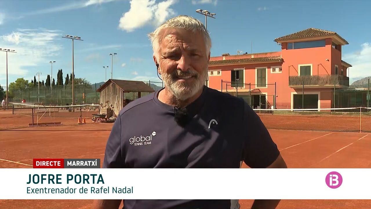 Entrevista a Jofre Porta, ex entrenador de Rafa Nadal, tras el anuncio de su retirada. 10/10/2024.
