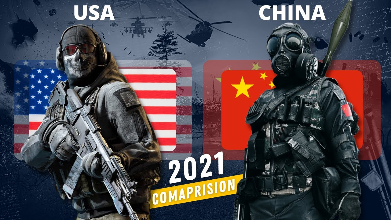 USA military vs China Military power comparison 2021 | US army vs Chinese Army