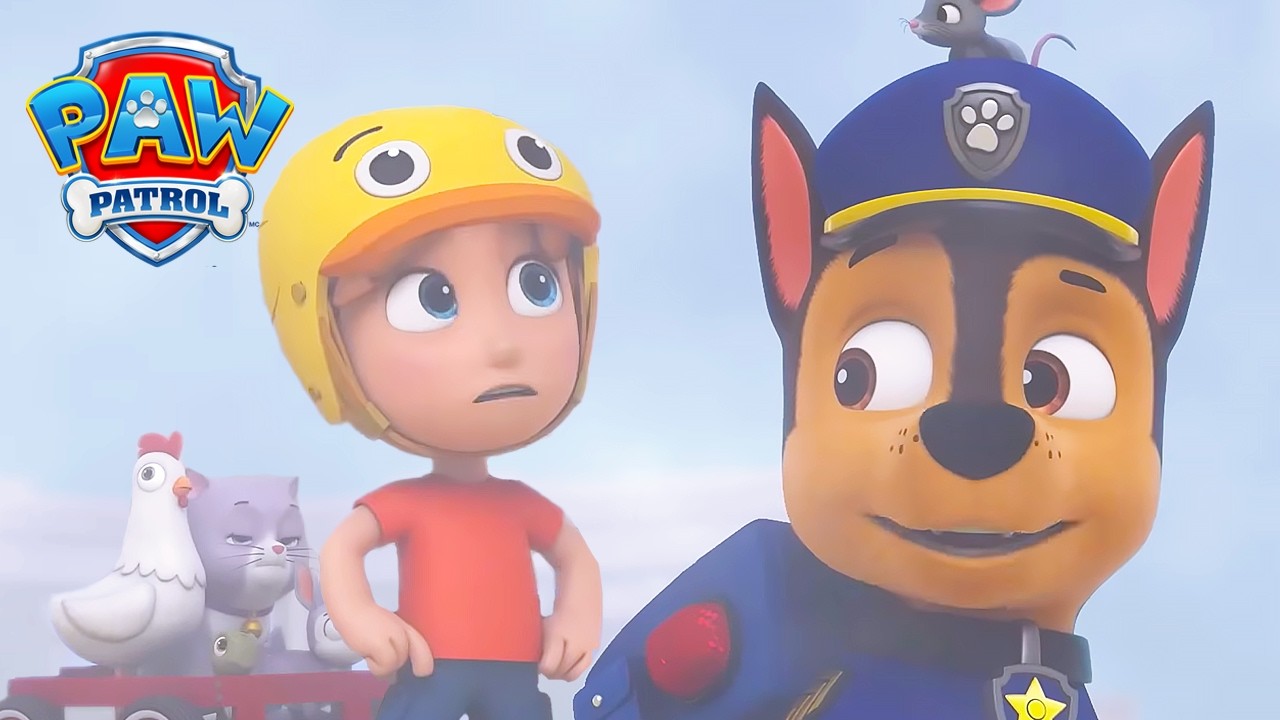 تشيس ينقذ الحيوانات في الغيوم! ☁️🐶 | الدوريات الصغيره | Paw Patrol Arabic | تجميع