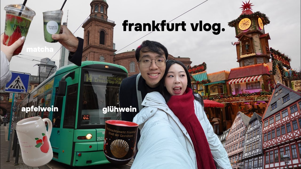 Frankfurt Christmas Vibes 🎄 | Römerberg Market, Cafés & Slow Walks