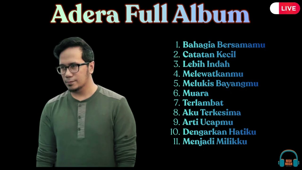 Adera Full Album 2025| Best of Adera 2025| Kumpulan Lagu Adera Terpopuler