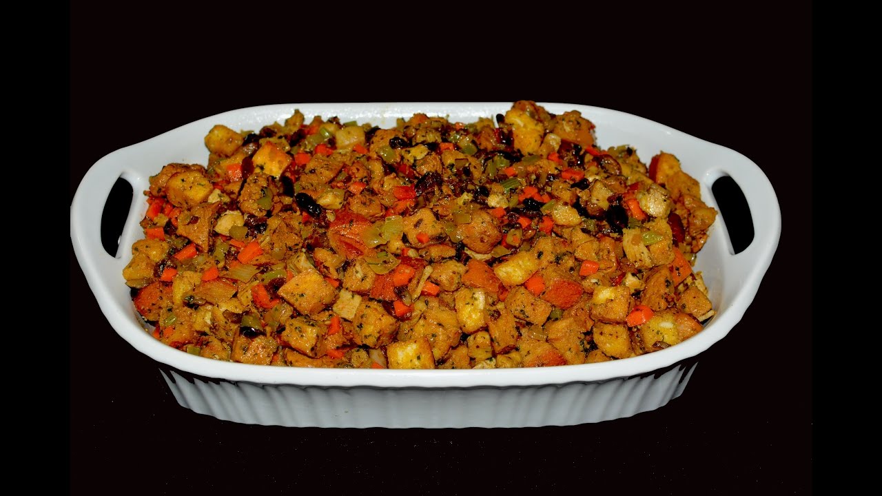 Delicioso Relleno navideno  para pavo o pollo.