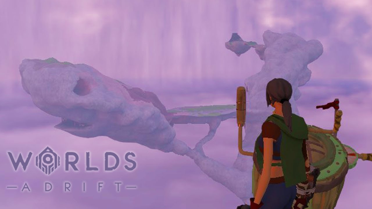STARTING OVER ON SHARK ISLAND! WE MUST BRAVE THE STORM! | Worlds Adrift Closed Beta
