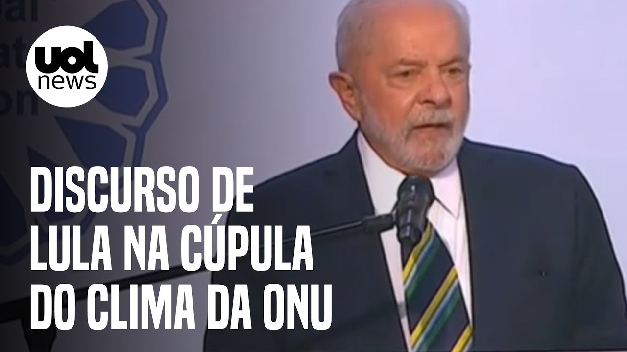Lula diz na COP27 que 'não há segurança climática sem Amazônia protegida'; veja discurso completo