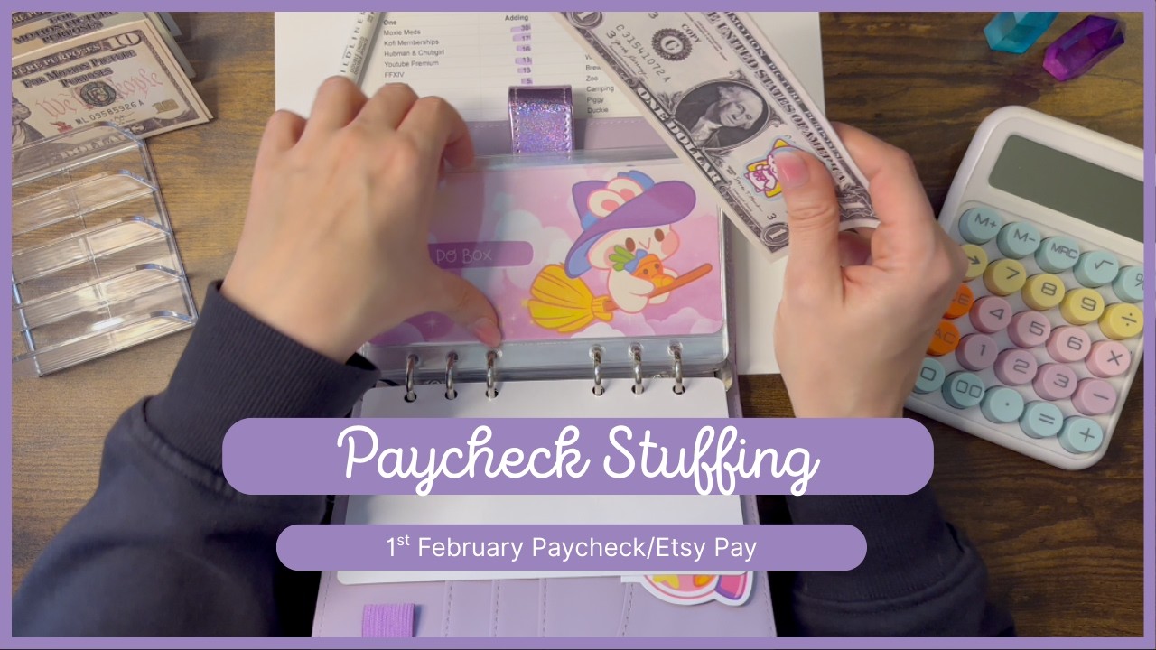 Paycheck Stuffing | becka can budget