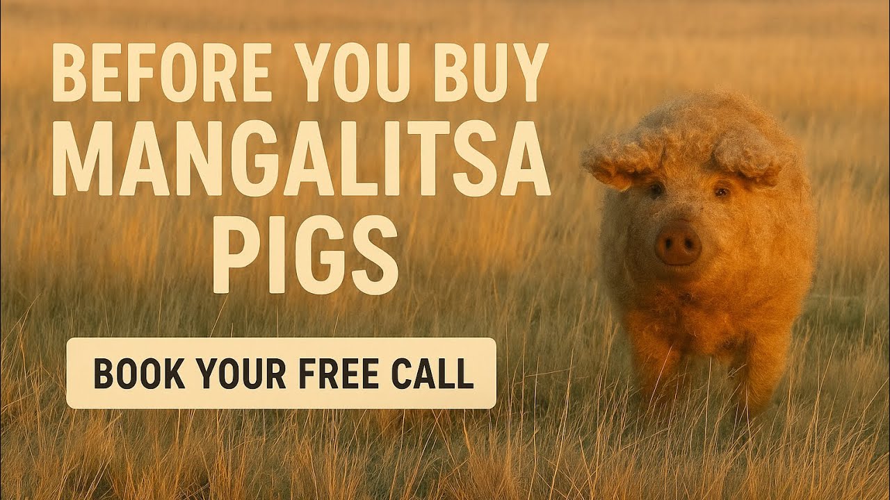 Before You Buy Mangalitsa Pigs: The 4 Things Every Buyer Should Know