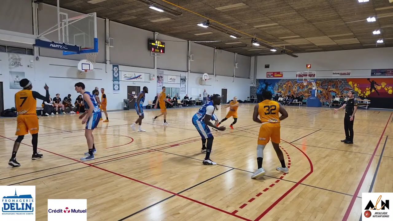NM3 🏀 - BC SAINT ANDRE LES VERGERS - ALN Nuits-Saint-Georges - FDlive