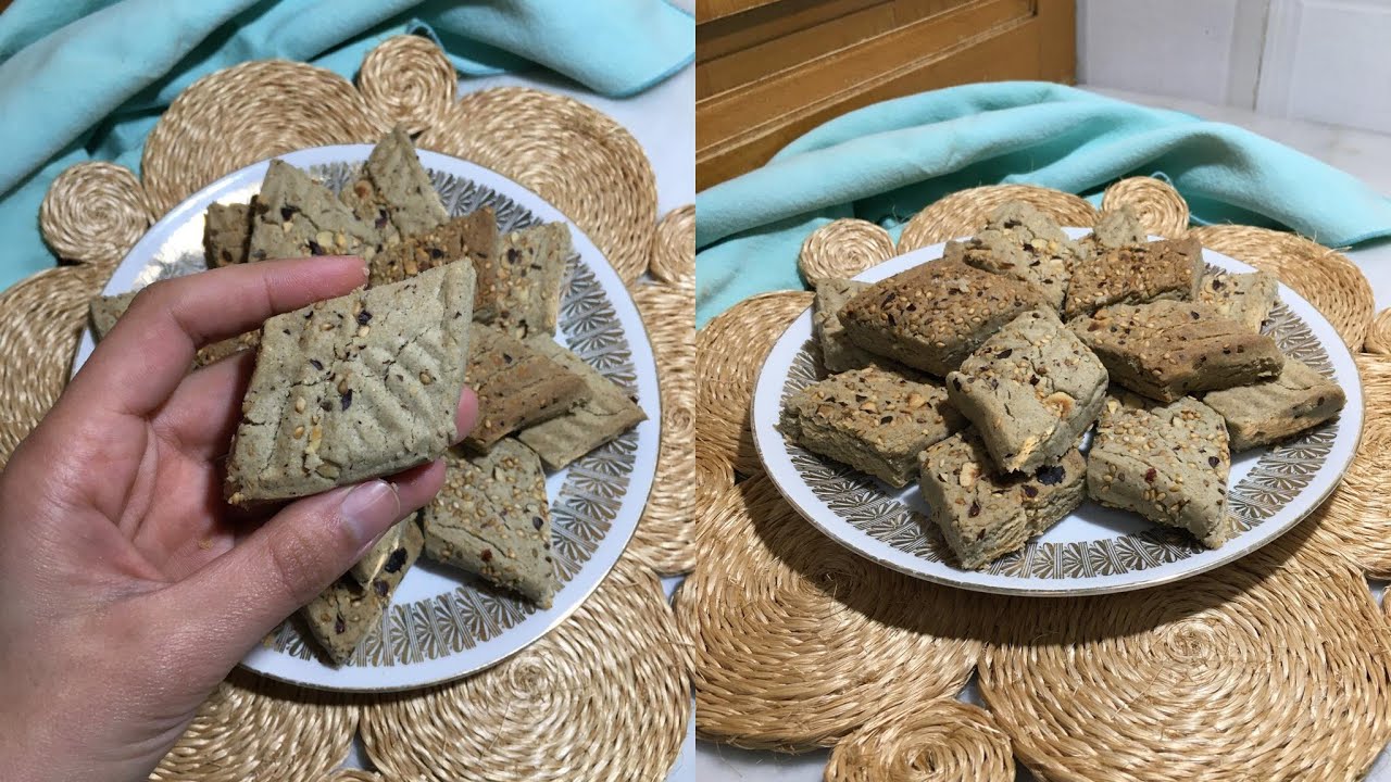 حلو العيد🌙غريبة الدرع التونسية بالبوفريوة والجلجلان بدون ماكينة