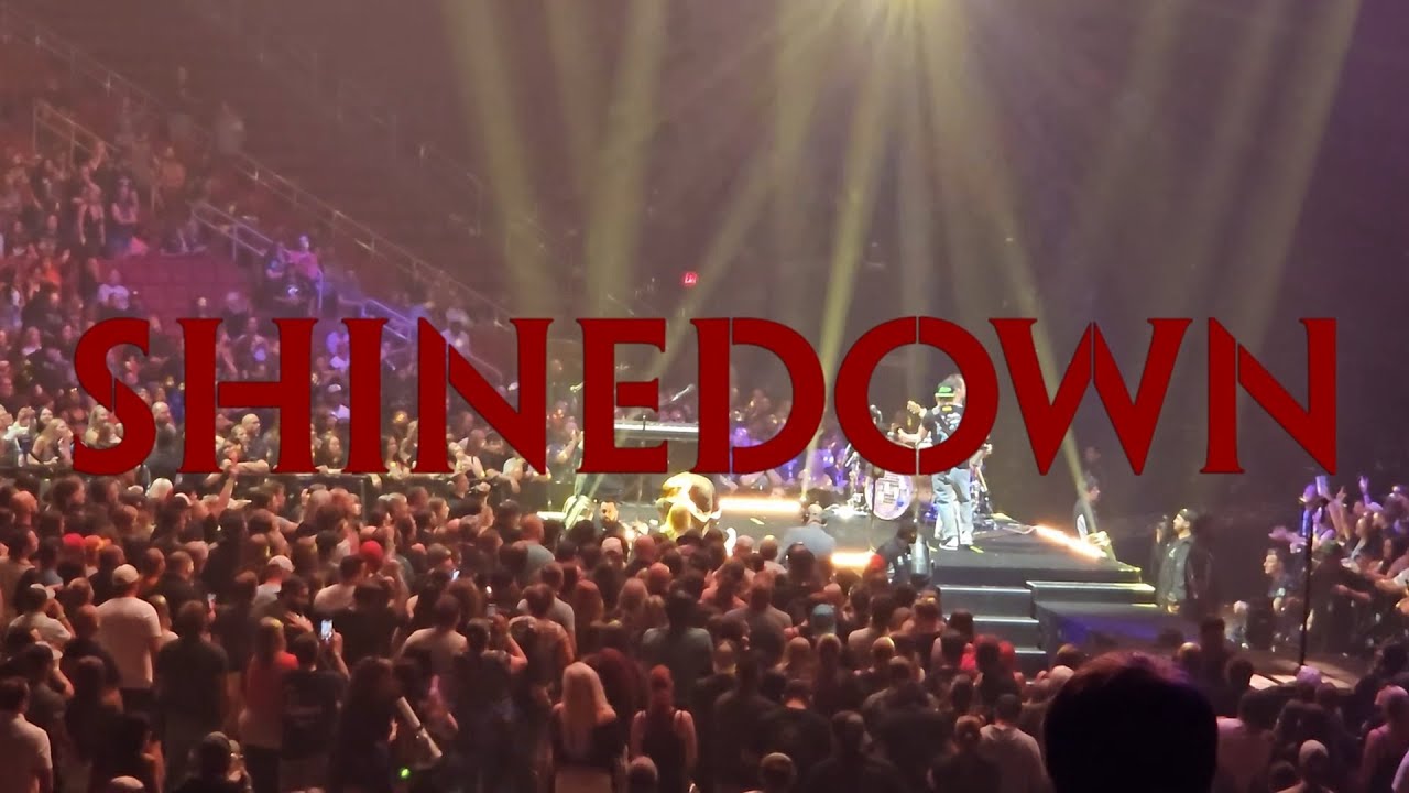 Shinedown - Thick as Thieves Performed Live in Houston, TX. August 27, 2025