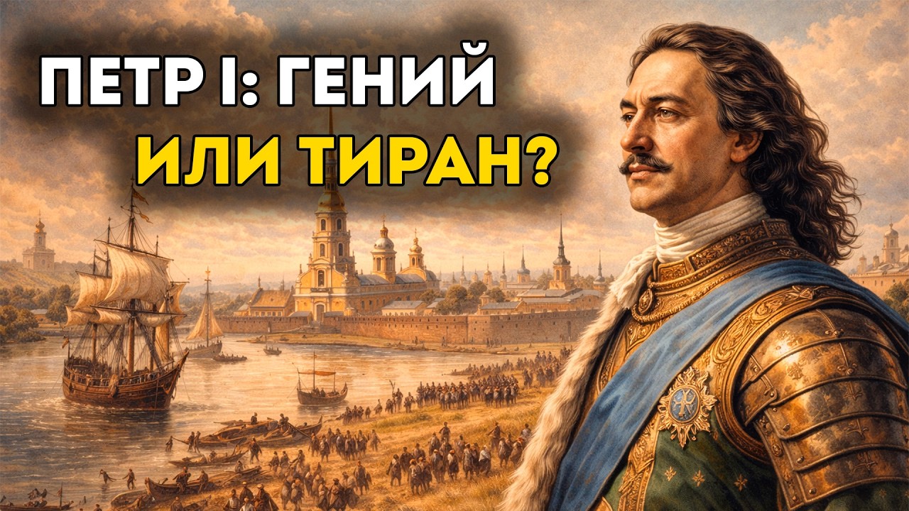 Петр I: Гений или Тиран? Вся Жесткая Правда о Первом Императоре (История для сна)