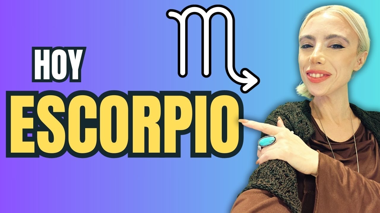 ESCORPIO UNA ENERGIA MUY PODEROSA MIRA QUE TE SUCEDE!!!