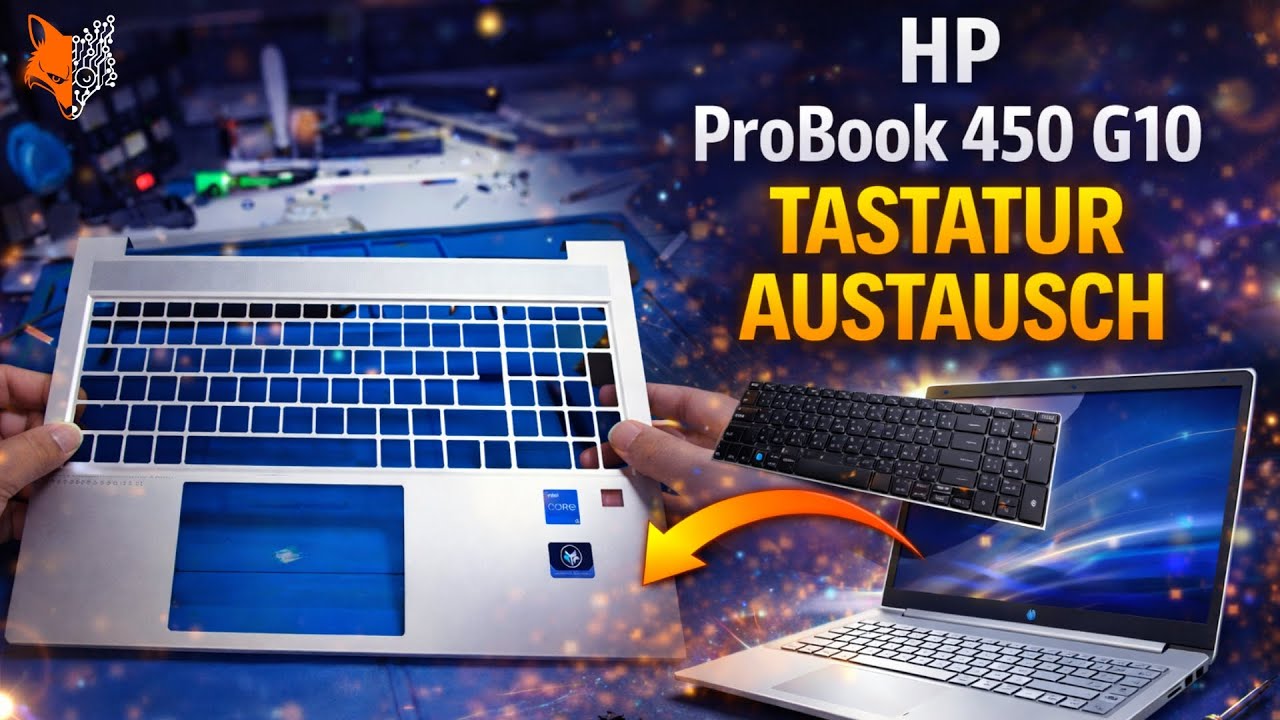 HP ProBook 450 G10 Tastatur Austausch