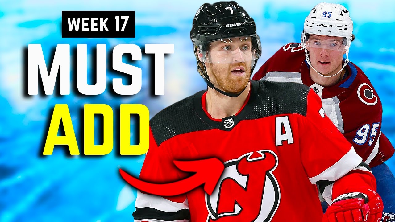 Week 17 Fantasy Hockey Waiver Wire Guide!