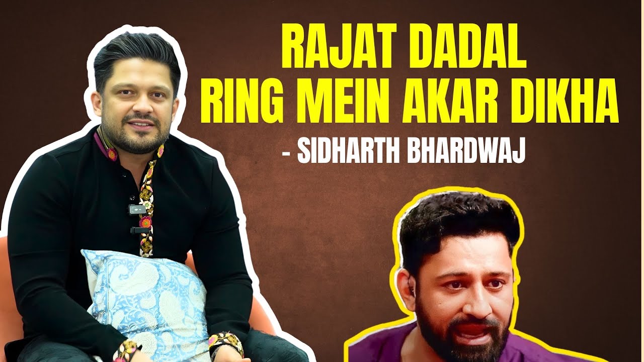 Sidharth Bhardwaj’s EXPLOSIVE INTERVIEW ON Anurag Dobhal , Karan Patel & Rajat Dalal