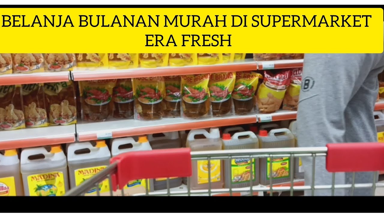 BELANJA BULANAN MURAH DAN TERJANGKAU DI SUPERMARKET FAVORITE