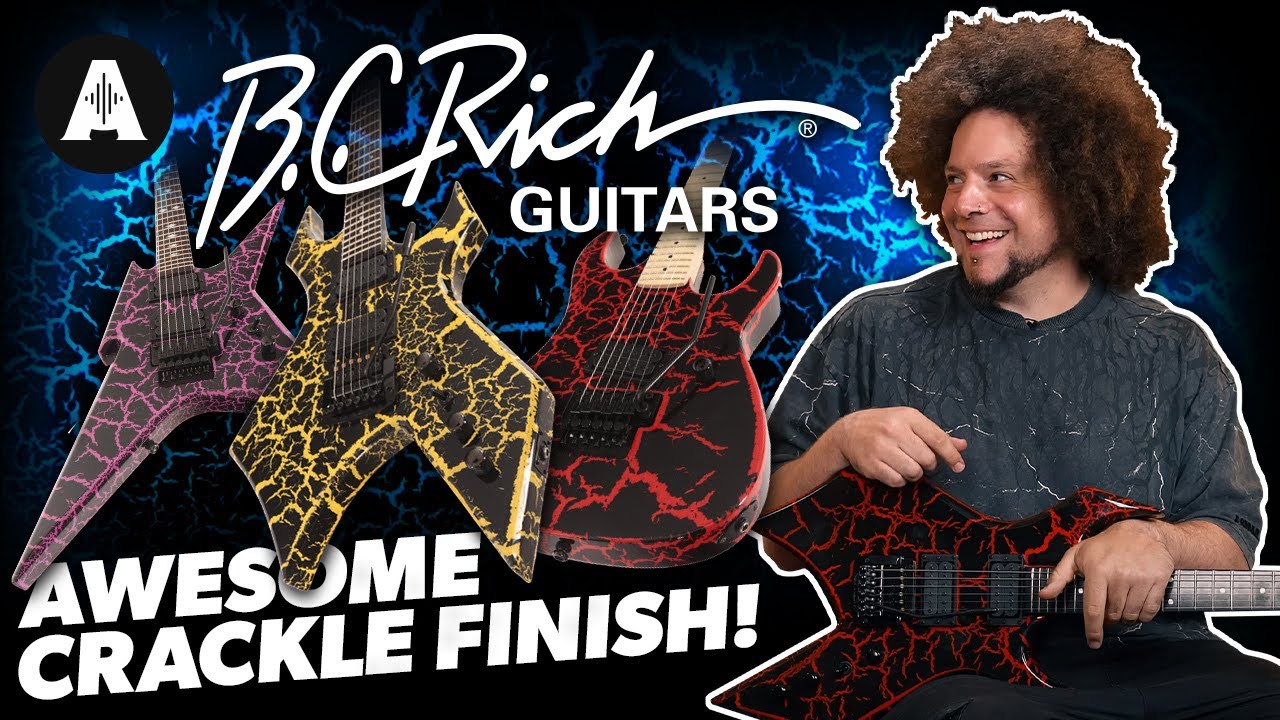 The Perfect 80s Shred Machines! - BC Rich Crackle Finish Guitars