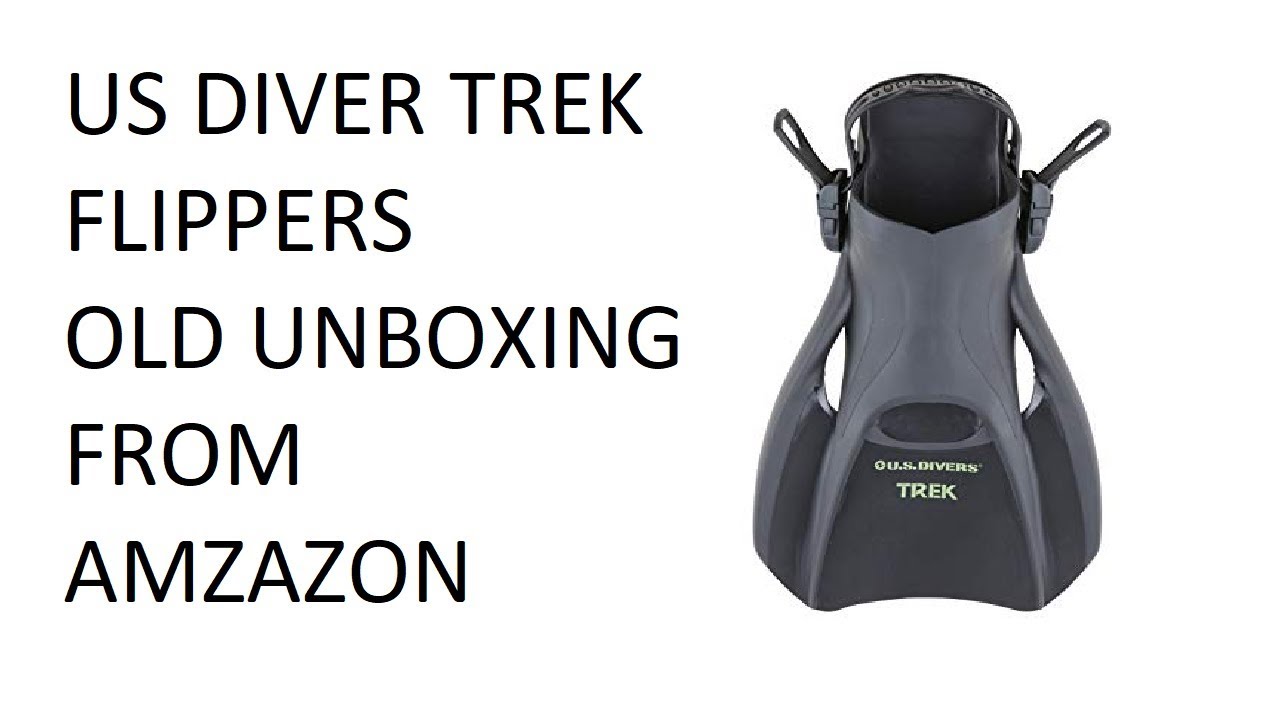 U.S. Divers Trek Fin | Compact Snorkel Fins for Travel | Unboxing | Amazon