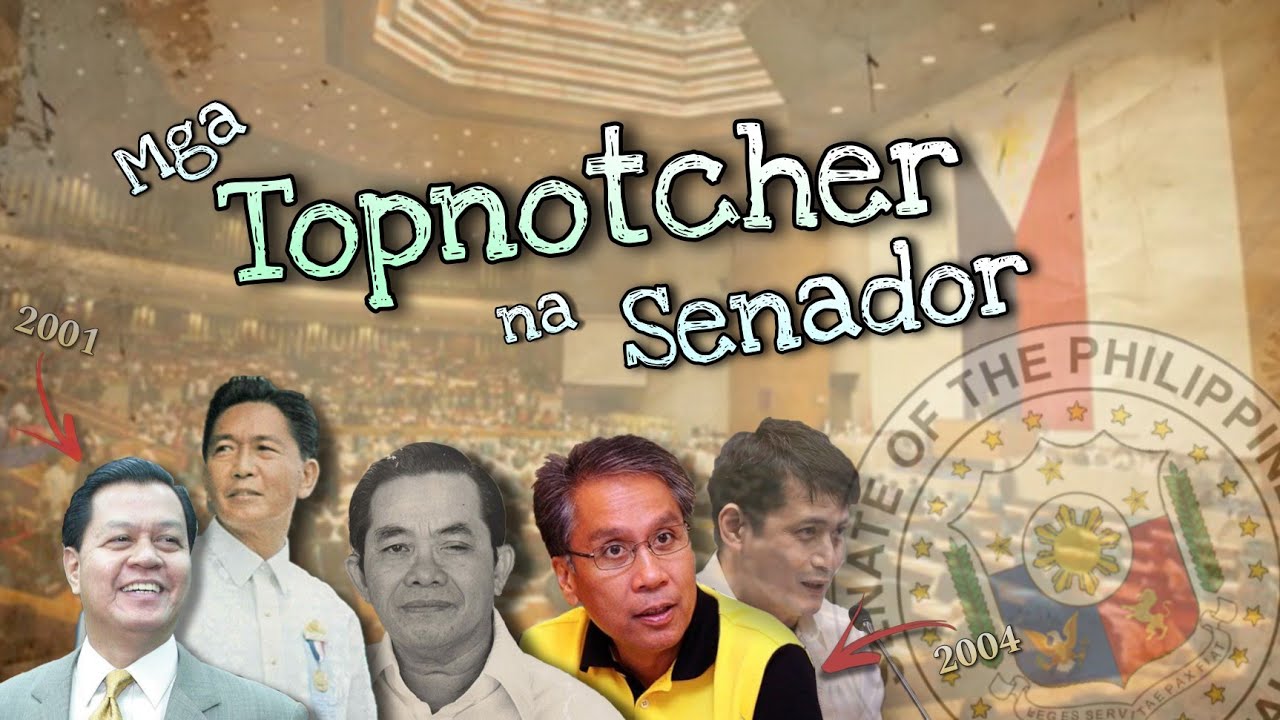 1957 - 2022 : Senatorial Topnotchers | Hiztory Guy Explains