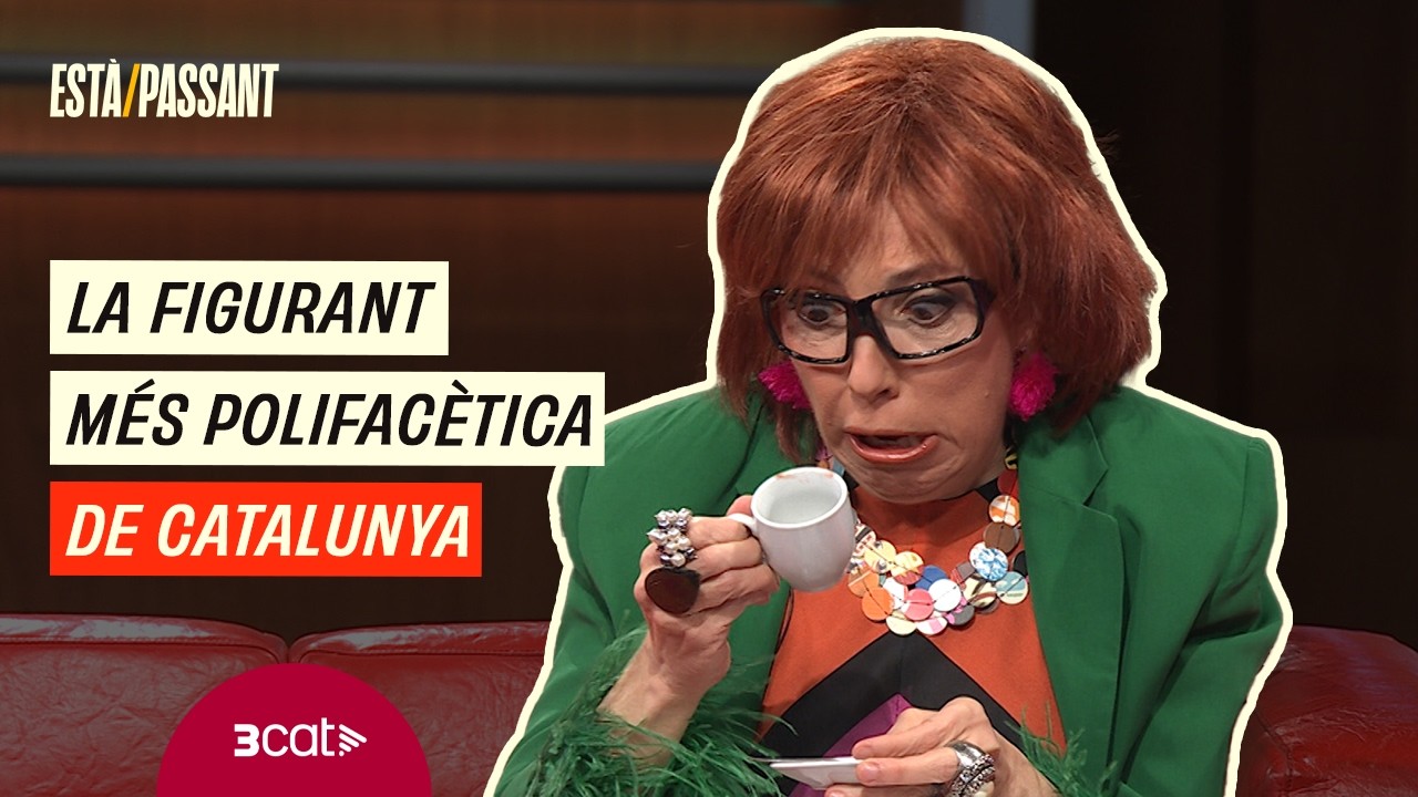 L'actriu Júlia Robert (Judit Martín) reivindica la feina de figurant | Està passant