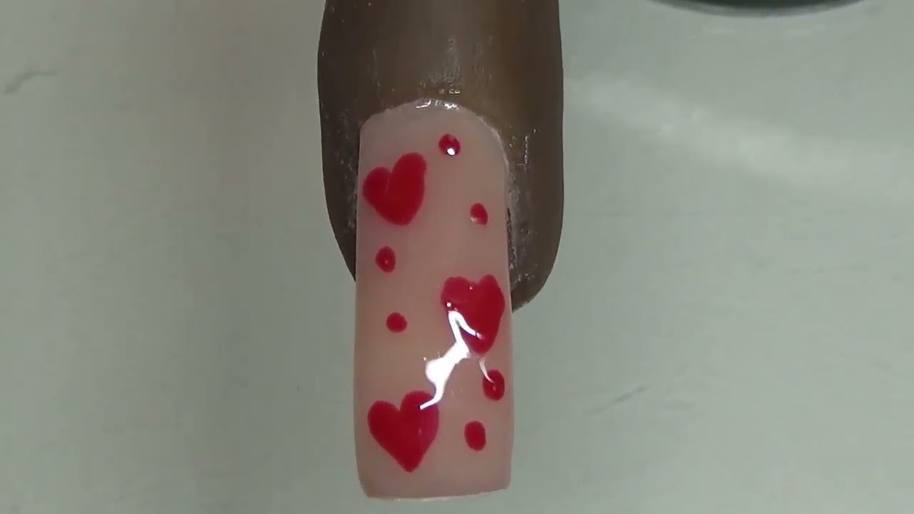 ❤️❤️❤️ Valentine Day Nails // #nailart #simplenails #nsi  // Beautiful Dreamer ❤️❤️❤️