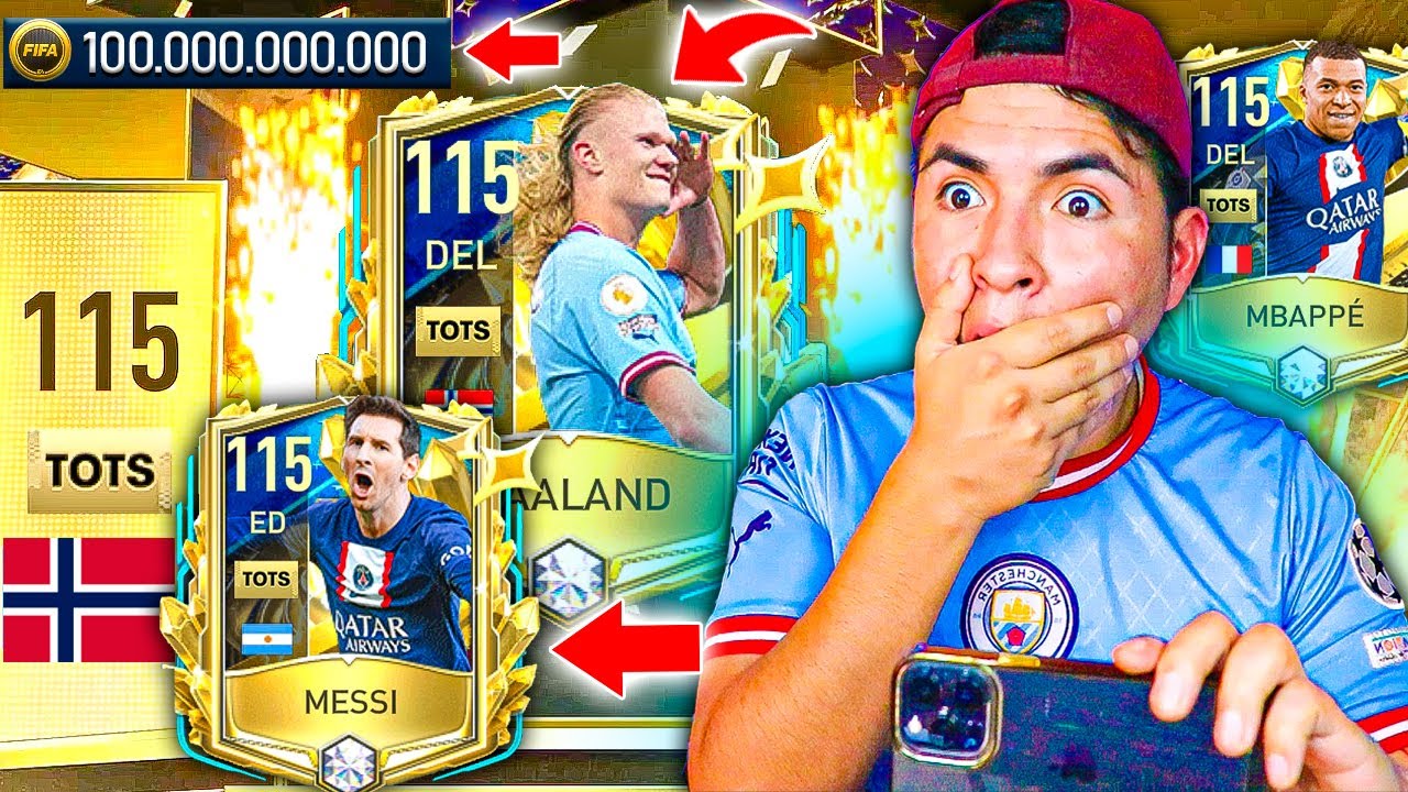 ME SALE MBAPPE UTOTS GRATIS & MUCHOS JUGADORES en ESTE BUG DE FIFA MOBILE 😱 *SOY MILLONARIO*