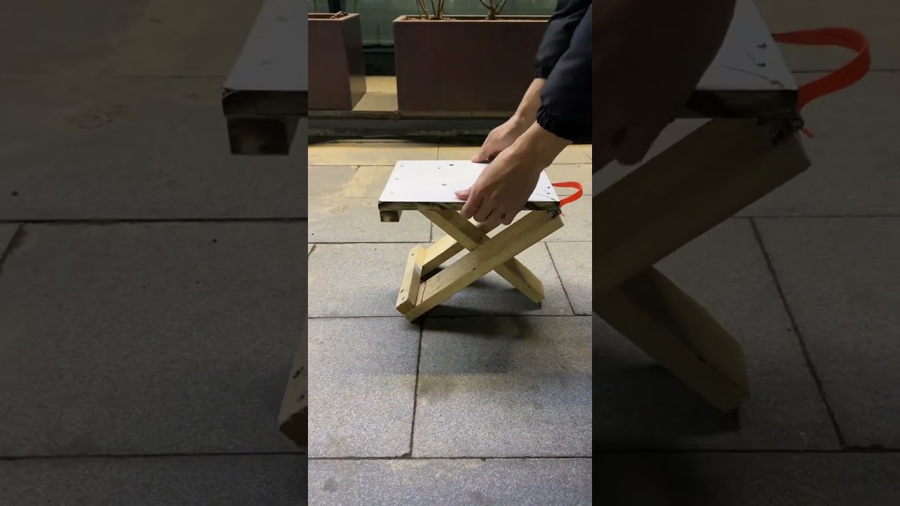 переносной табурет, который я сделал