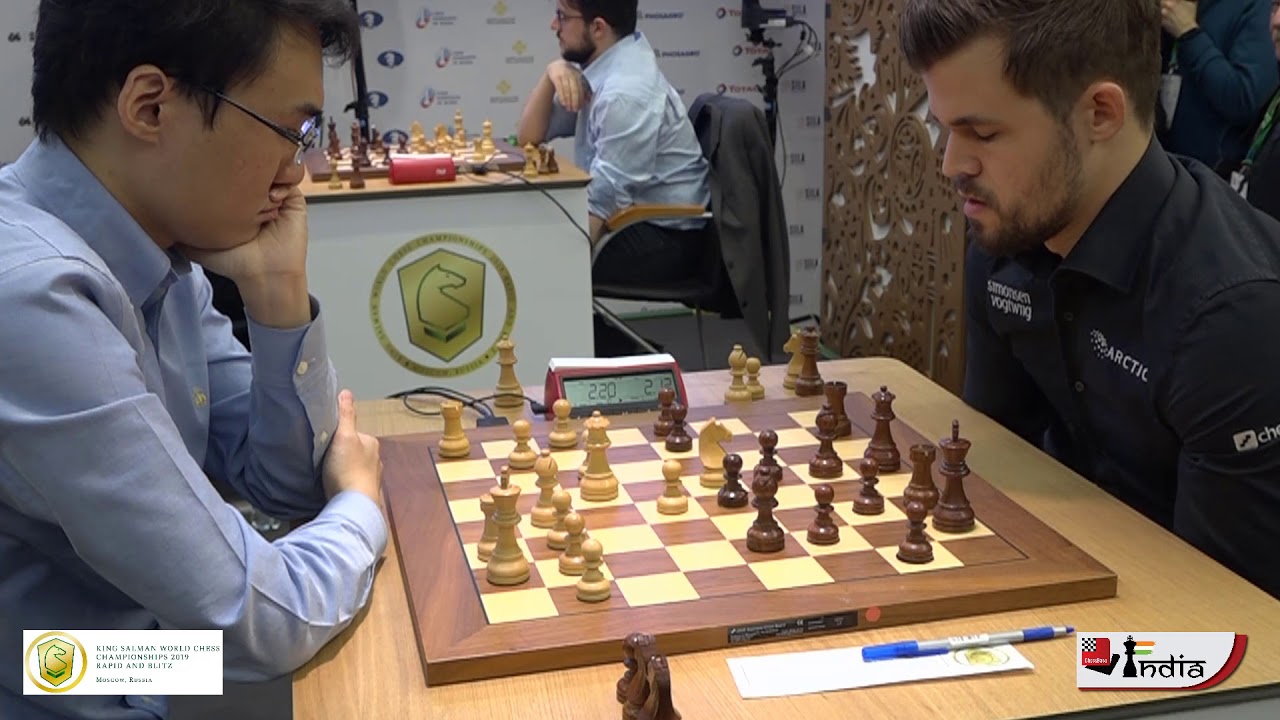 Magnus' Sveshnikov | Yu Yangyi vs Magnus Carlsen | World Blitz 2019