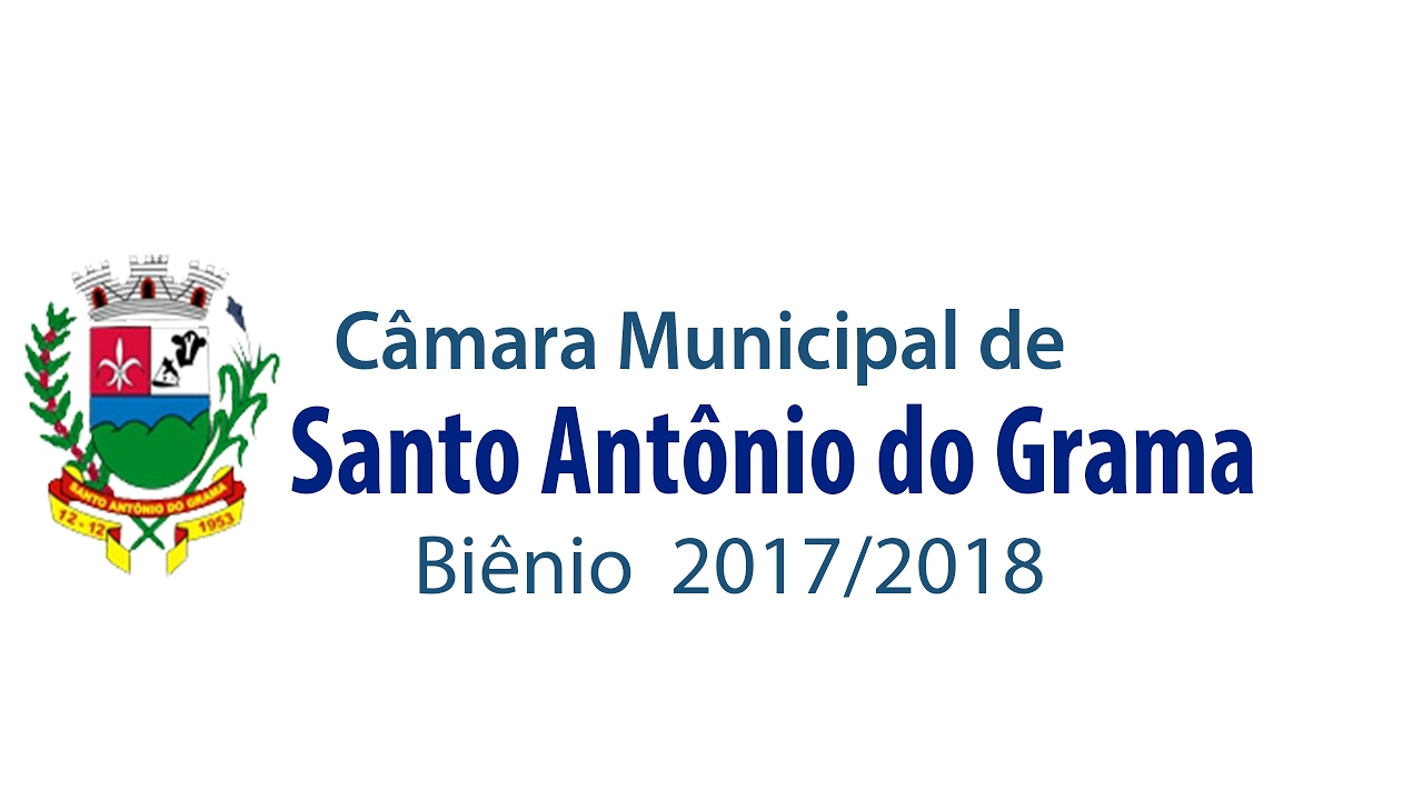 Reunião Ordinária Câmara Municipal de Santo Antônio do Grama 07/11/2017