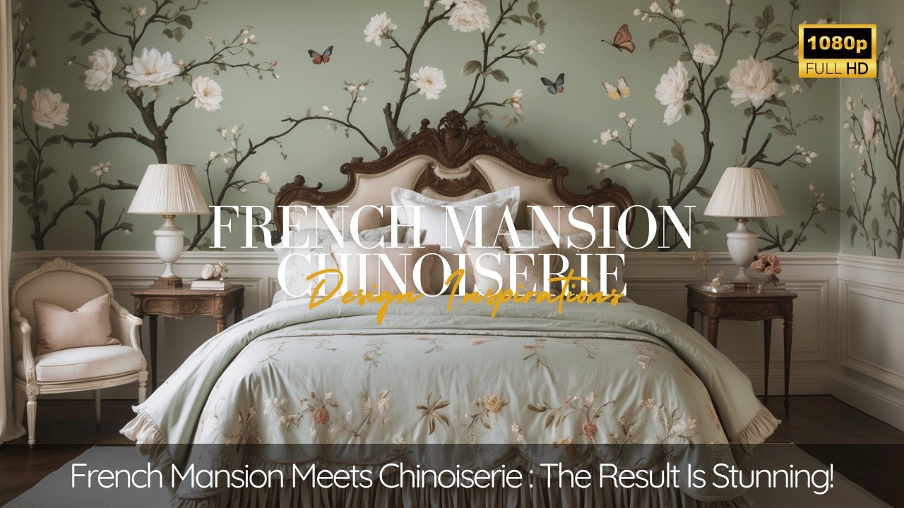 French Mansion Meets Chinoiserie: The Result Is Stunning!