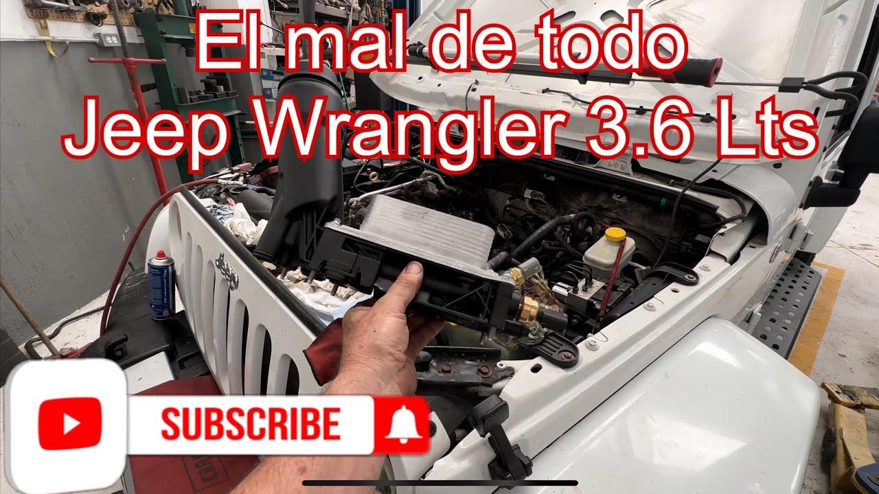 Enfriador de aceite/oil cooler Motor Pentastar 3.6 Lts