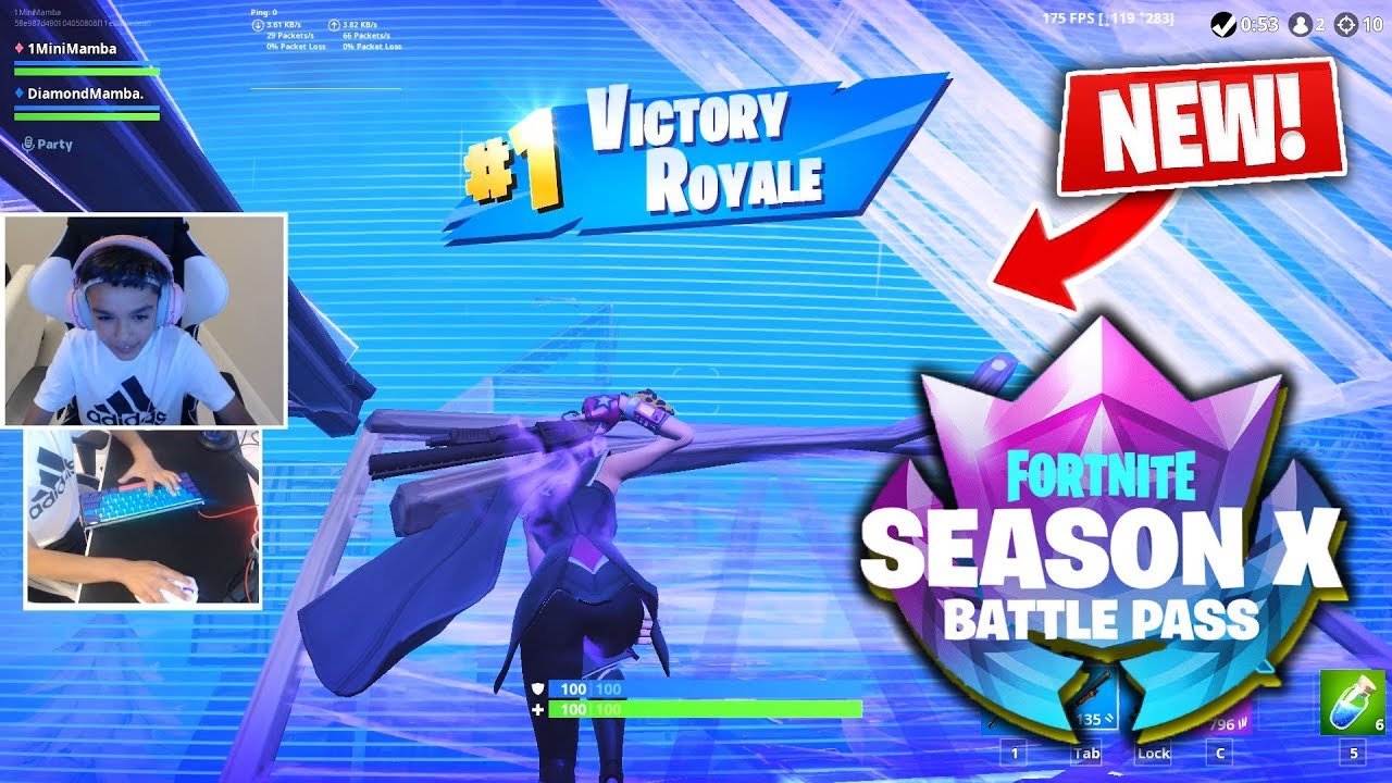 The Best Fortnite Duo In Season 10! Mini Mamba + Diamond Mamba!