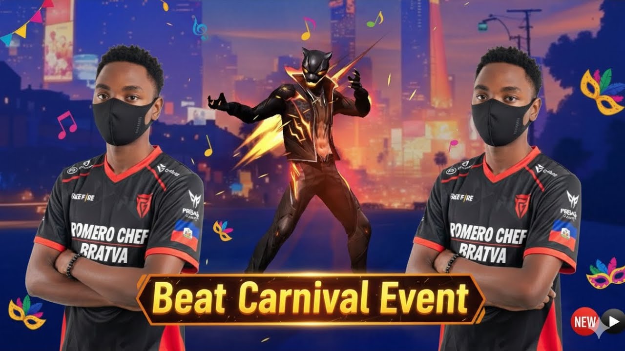 New event Beat Carnival🎉🥳🔥Bundles,emote and gloo wall