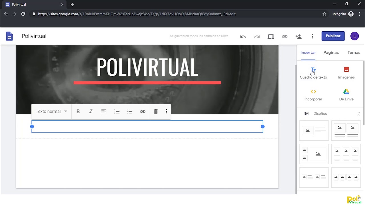 &iquest;C&oacute;mo crear un Portafolio en Google Sites?
