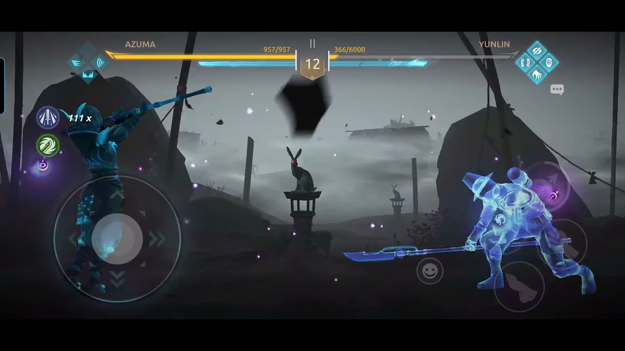 AZUMA VS BOSS YUNLIN - Shadow Fight 4: Arena