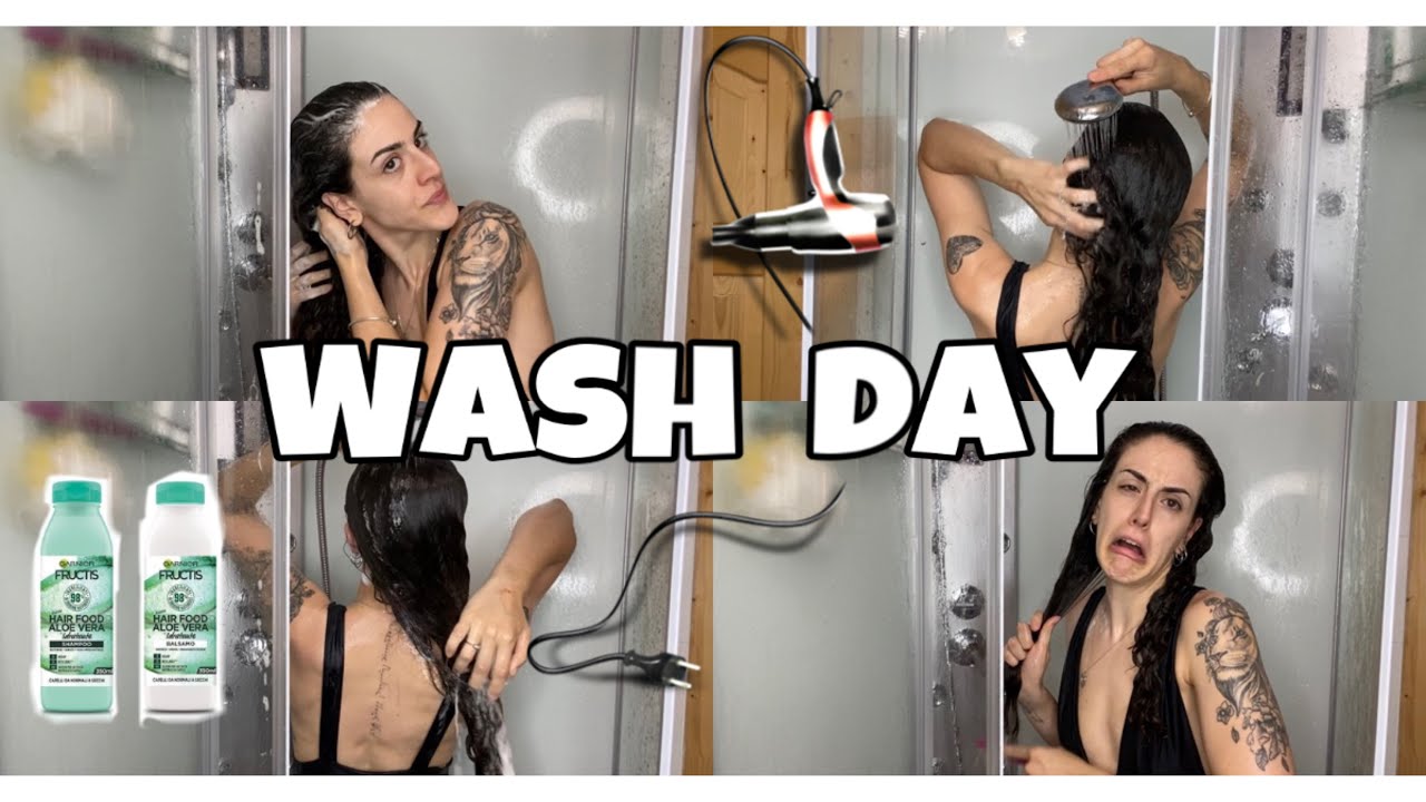 WASH DAY COMPLETO | lavaggio, maschera, styling, plopping ed asciugatura 💥