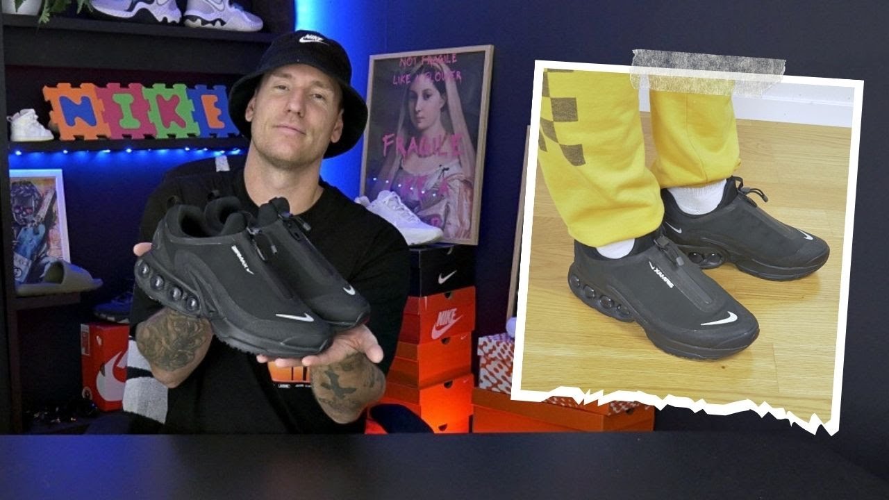 Распаковка/обзор кроссовок Nike Air Max DN Roam (для ног)