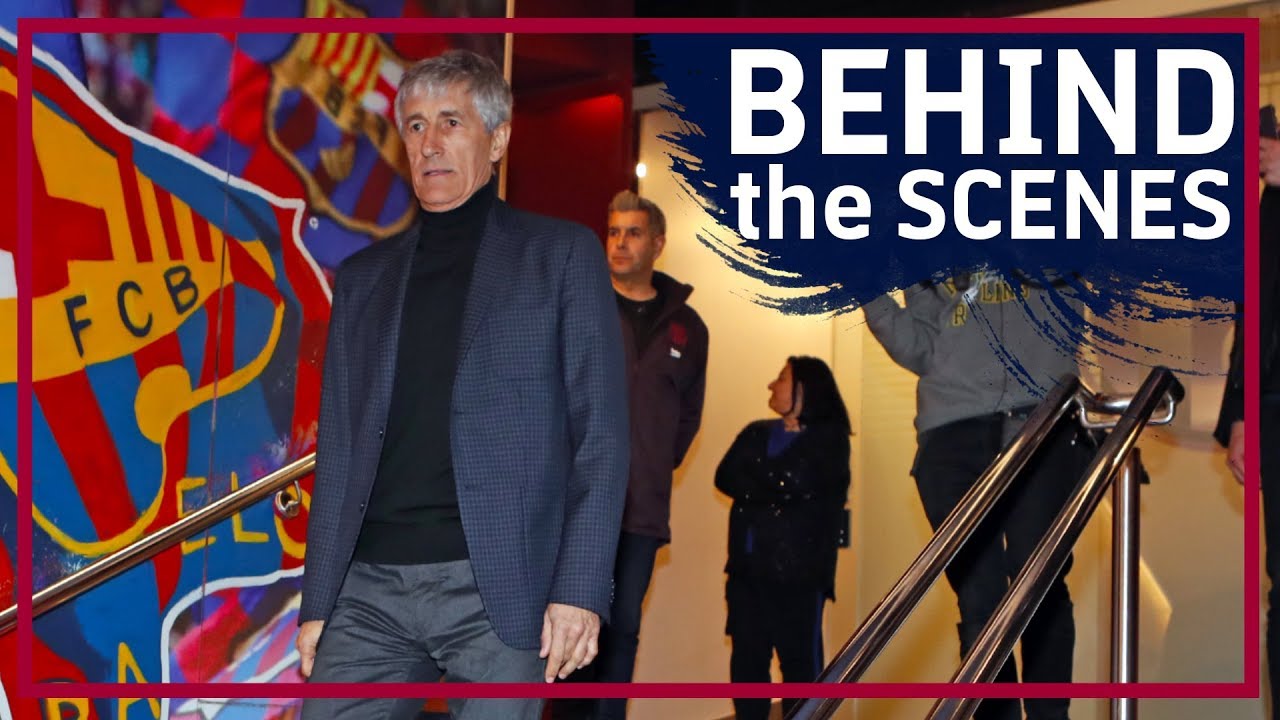 EXCLUSIVE | The unseen moments of Quique Seti&eacute;n's unveiling as Bar&ccedil;a manager