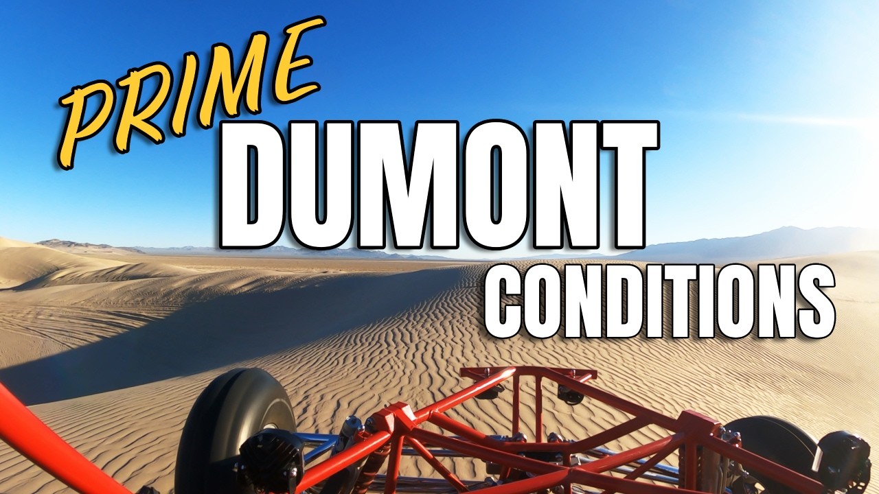 Dumont Dunes | Full Run from South End to the North Pole (Golden Hour)