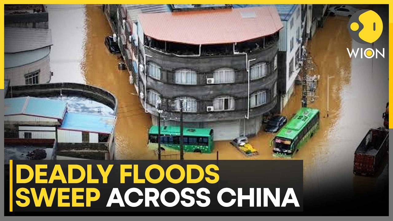 Typhoon Maysak: Highest Flood Alert Issued After Reservoir Collapse In China | WION