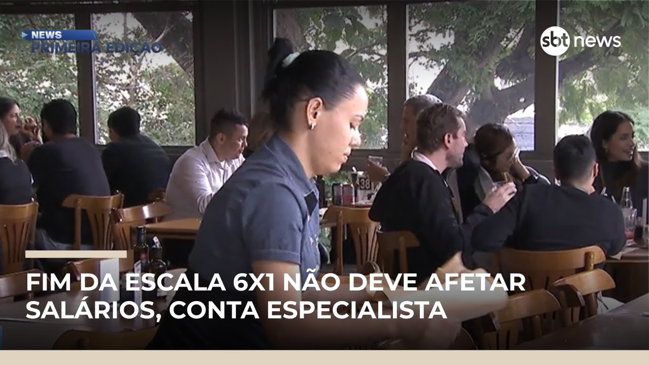Fim da escala 6x1 n&atilde;o deve afetar sal&aacute;rios, conta especialista | #NewsPrimeiraEdi&ccedil;&atilde;o